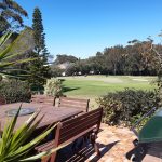 BBQ Area overlooking the golf course